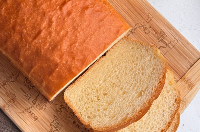 Soft & fluffy sandwich bread